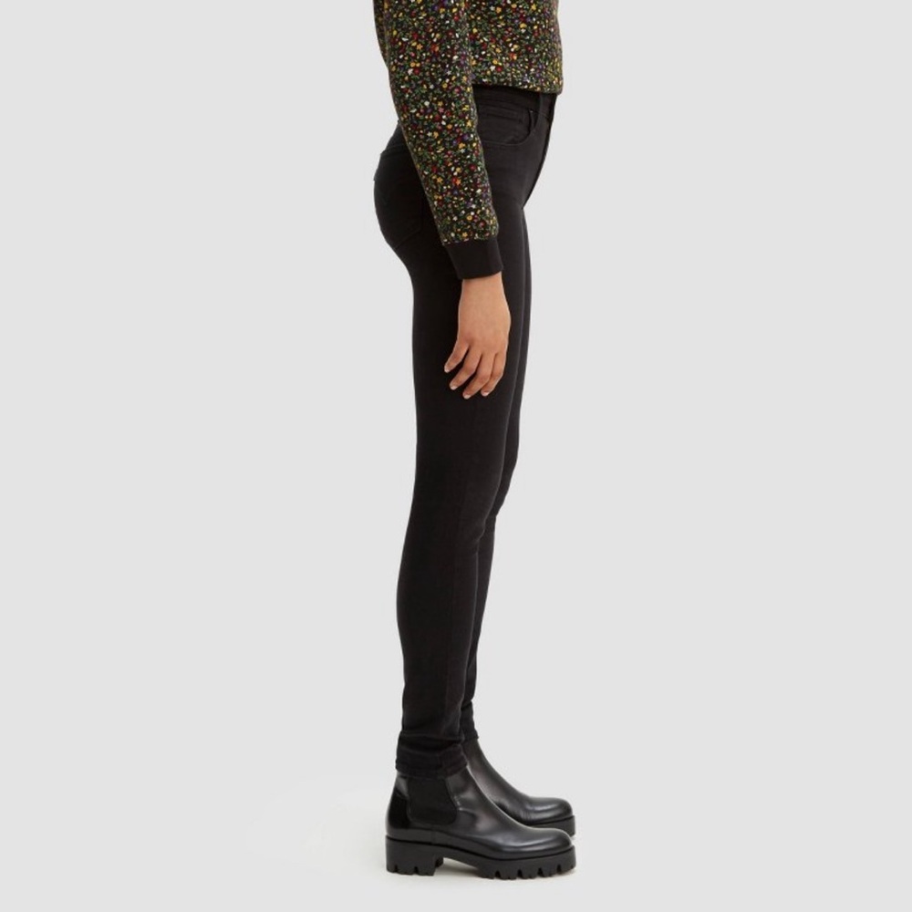 LEVI’S 721 High Rise Skinny Women's Black Jeans - Size 26 - Picture 3 of 7